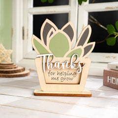 Gift-ready card holder packaged with kraft envelope