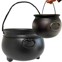 GIFTEXPRESS 12 inch cauldron with rope handle