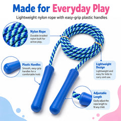 purple jump rope adjustable length for teens