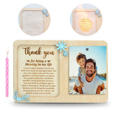Gifts for Dad from Son wooden frame product image
