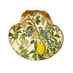 Gifts for Women handmade chinoiserie shell tray used as jewelry holder