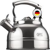 GIPFEL INTERNATIONAL Whistling Tea Kettle Stovetop 2.3 quart capacity