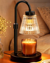 Girece Candle Warmer Lamp with timer and dimmer in home use