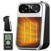 Givebest Cyber 800W plug in heater front view