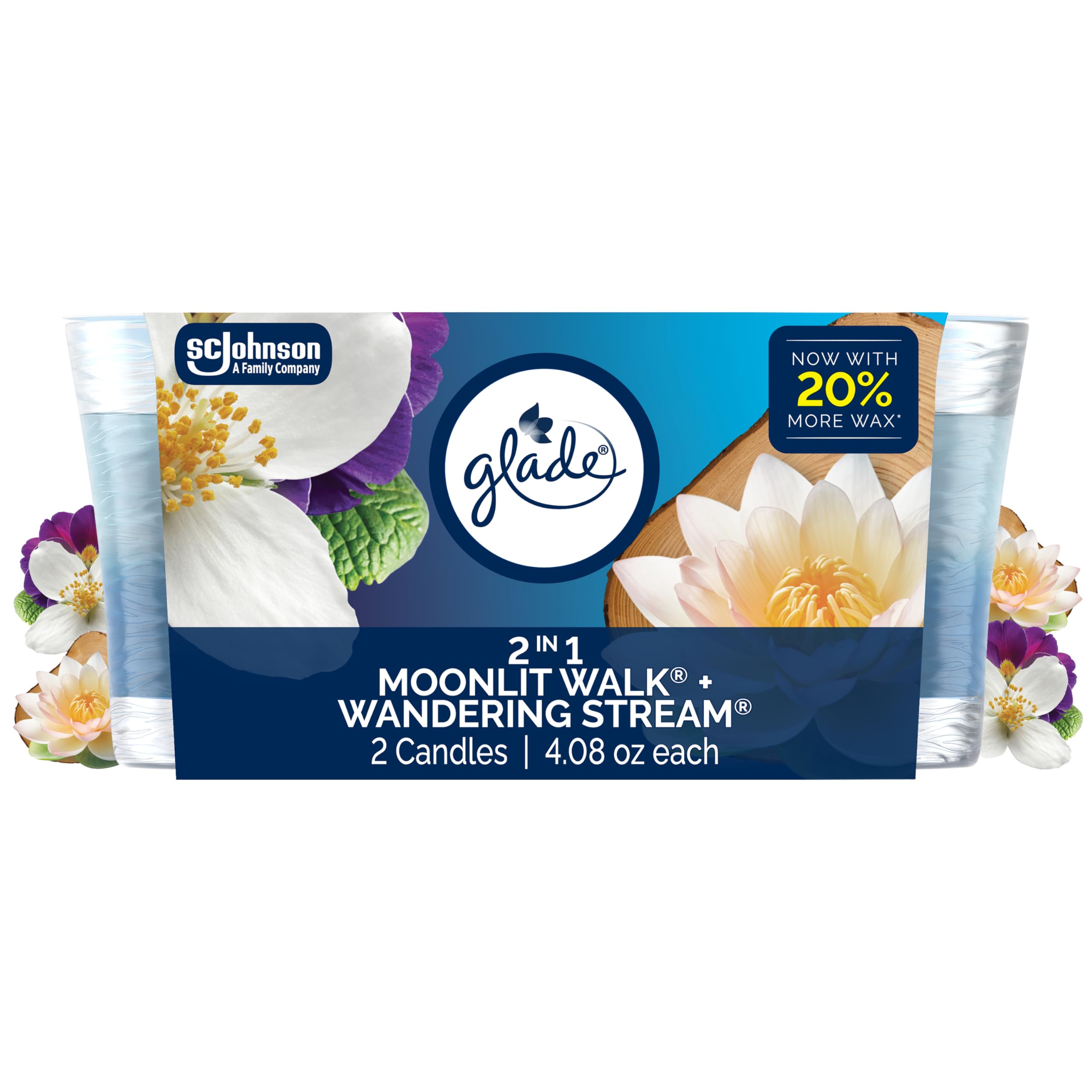 Glade 1-Wick 2in1 Scented Candle Jar product photo