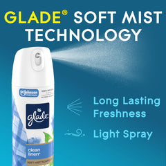 7.3 oz Glade room spray in a 6 count pack