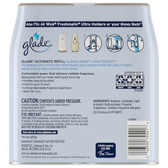 Glade Clean Linen air freshener refill for home
