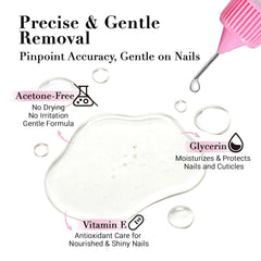 glamermaid press on nails remover kit packaging