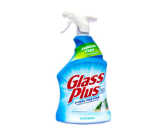Glass Plus Window and Mirror Cleaner 32 Fl Oz packaging