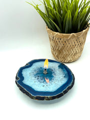 Glass Reservoir unit for Teal Agate Oil Candle