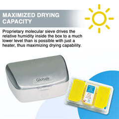 Global II Zephyr by Dry Store compatible replacement desiccant blocks