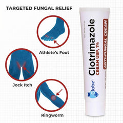 Ringworm treatment Globe Clotrimazole Cream 1%