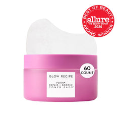 Glow Recipe PDRN Repair Toner Pads fragrance free labeling