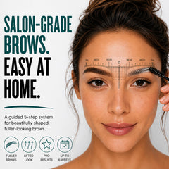 Glow Spell Brow Lamination Kit PRO at home lift kit with rulers