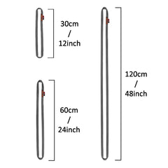 GM CLIMBING 16mm nylon sling runner 120cm gray