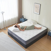 Gojef queen mattress 12 inch hybrid memory foam in a box