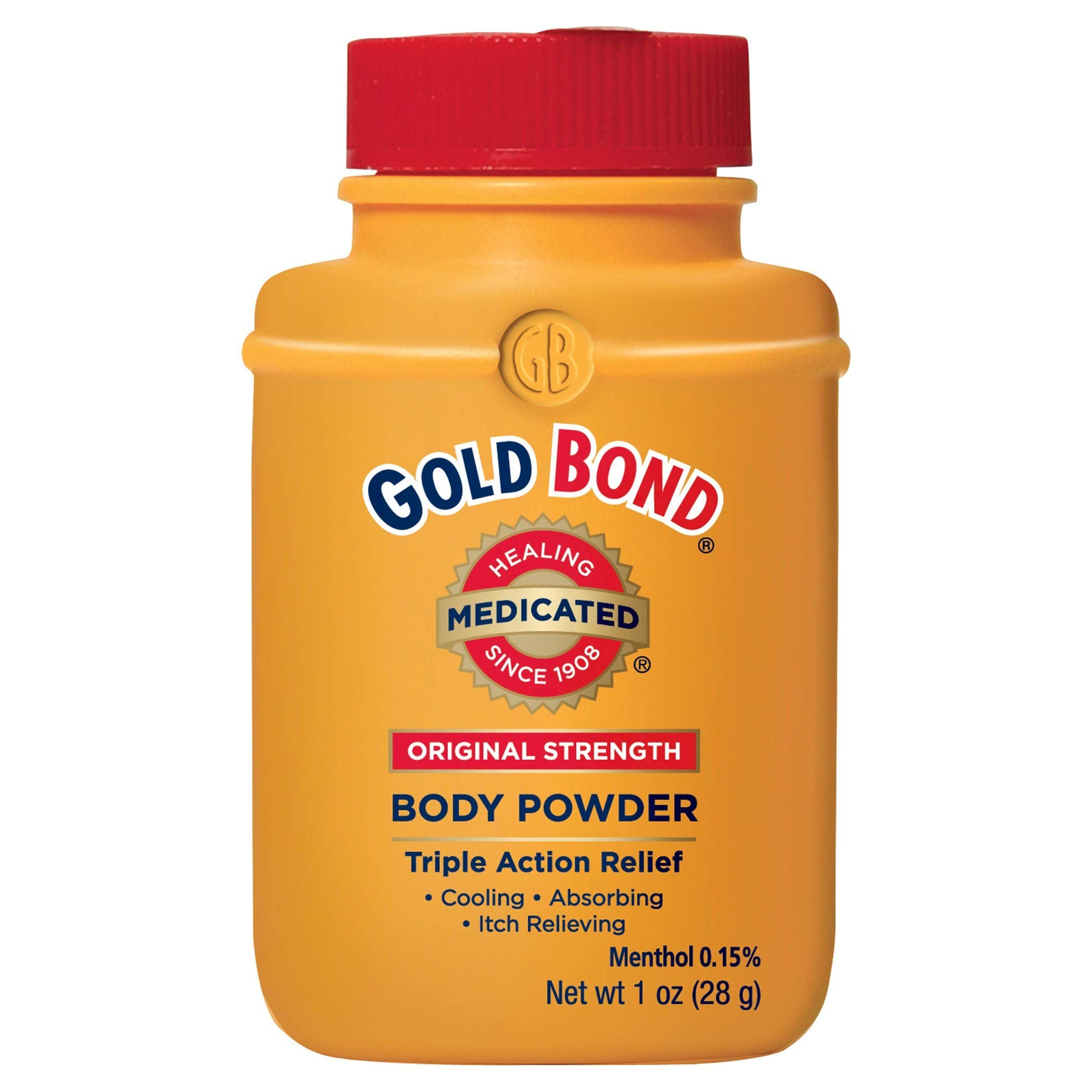 Gold Bond Talc-Free Medicated Original Strength Body Powder 4 Pack