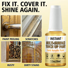 30ml Vigorder gold leaf paint packaging