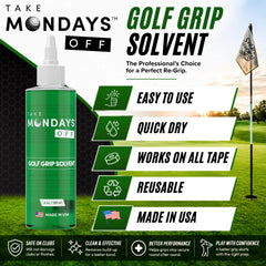 Golf grip solvent 4 oz for regripping golf clubs