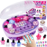 Golray Kids Nail Polish Set for Girls with nail dryer and accessories
