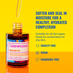 Plant derived squalane oil by Good Molecules 13 ml bottle