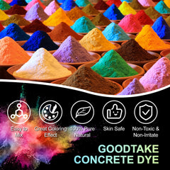 GOODTAKE Rose Red iron oxide pigment powder bottle