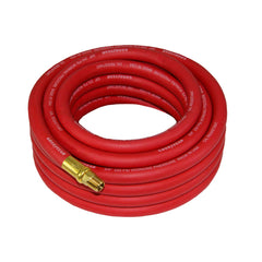 Goodyear 25 ft red rubber air hose with 3/8 inch diameter