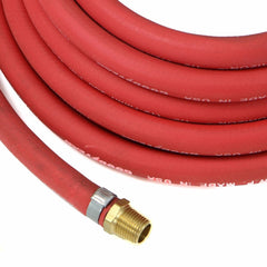 Made in USA Goodyear 25 ft red rubber air hose with fittings