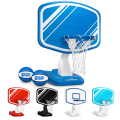 GoSports Splash Hoop PRO pool game setup on poolside