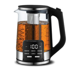 Gourmia Electric Glass Kettle 1.7L capacity black