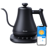 Govee Smart Electric Kettle matte black front view