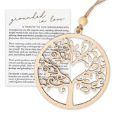 Grandparents Gifts with Story Card ornament ready to gift