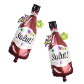 Grape Bottle Balloon 2 Pcs set