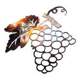 Grape bushel metal wall art decor