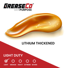 GreaseCo GenPurpose NLGI 2 grease tube amber
