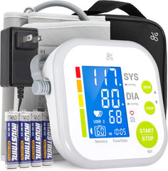 Greater Goods upper arm blood pressure monitor with cuff