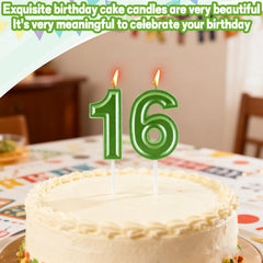 21st Birthday Candles size approx 5 cm each