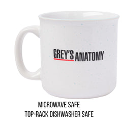 Officially licensed Grey's Anatomy mug from Silver Buffalo
