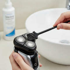 5.1 inch PP handle with non-slip grip for precise cleaning