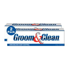 Groom & Clean Hair Styling Gel for Men 4.5 oz pack of 2 front view
