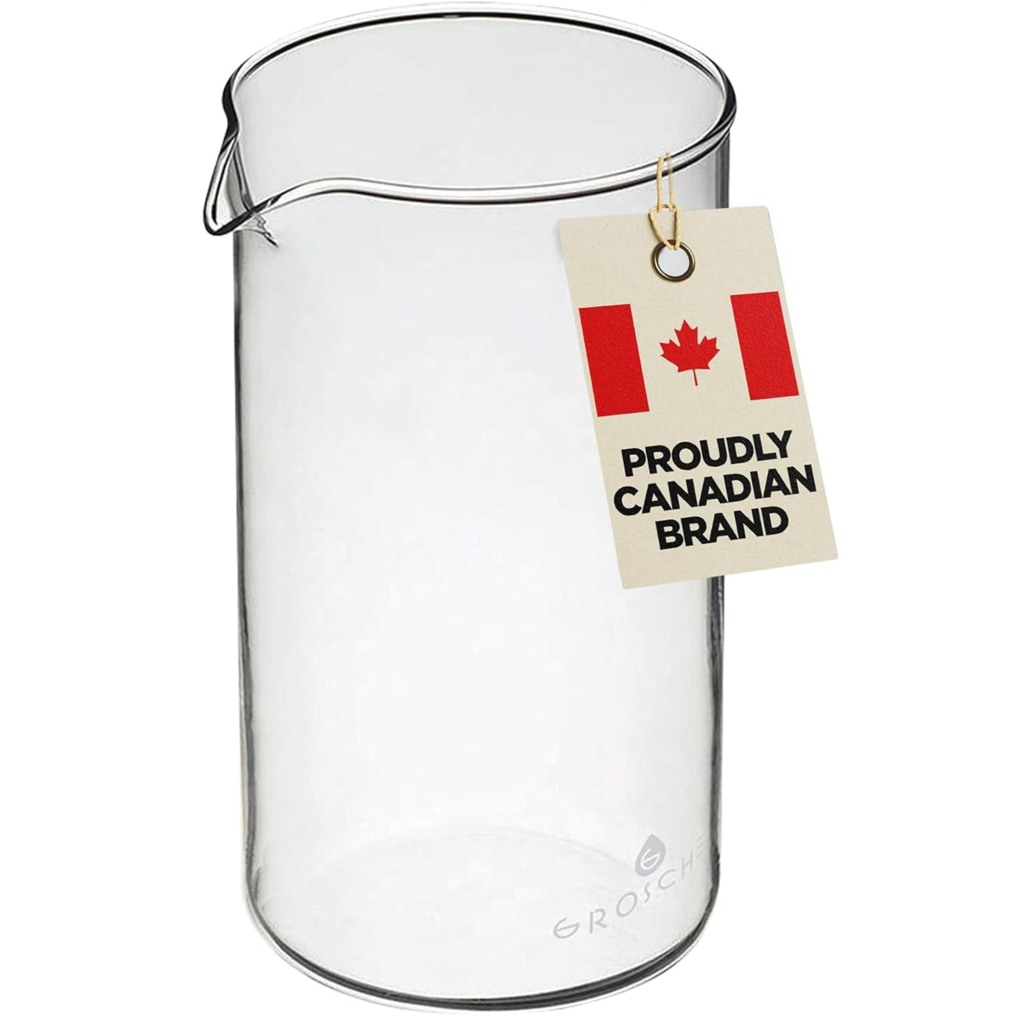 GROSCHE borosilicate 3.3 glass beaker 34 oz
