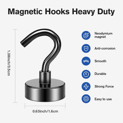 Heavy duty Grtard magnetic hook with 30LBS vertical hold