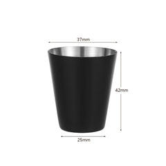 Eight piece barware shot cups for bars restaurants hotels camping