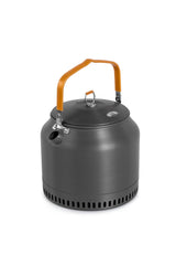 Halulite tea kettle folding handle for secure boiling