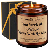 GSPY 10th anniversary candle packaging