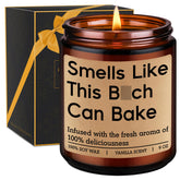 GSPY Candle for Bakers packaging label