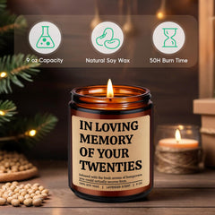GSPY Candle lavender fragrance calming scent