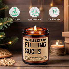 GSPY Candle grief gifts lavender scent