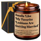 GSPY Candle 9oz lavender scented candle with cotton wick