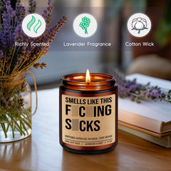 GSPY Candle 9 oz natural wax with cotton wick